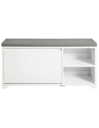 Skobænk i møbelplade og polyester H46...