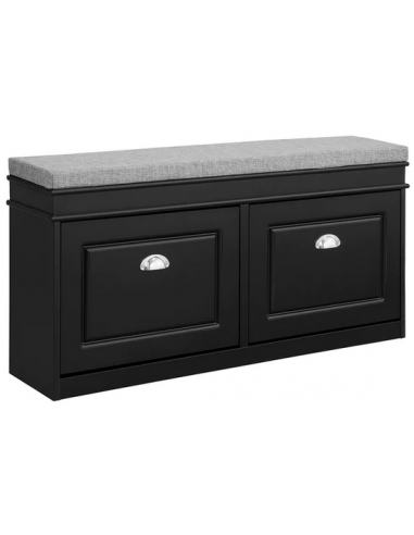 Skobænk i møbelplade og polyester H52...