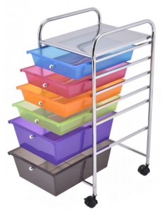 Rullevogn med skuffer i... 2