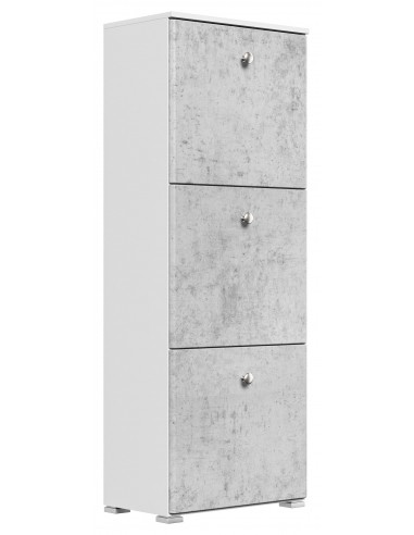 Skoskab i mdf og møbelplade H141,5 x...