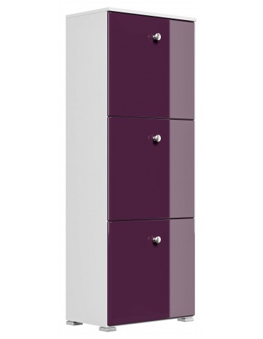 Skoskab i mdf og møbelplade H141,5 x...