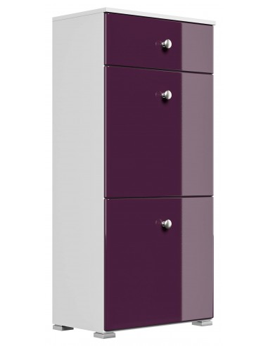 Skoskab i mdf og møbelplade H113,9 x...