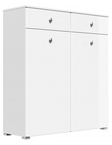 Skoskab i mdf og møbelplade H116,8 x...