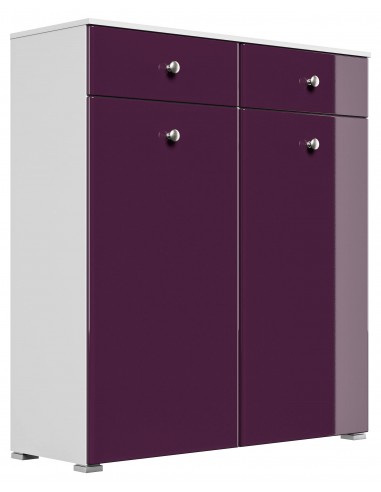 Skoskab i mdf og møbelplade H116,8 x...