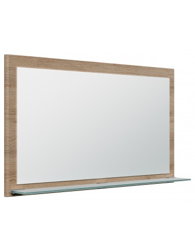 Vægspejl i mdf og glas H60 x B104 cm...