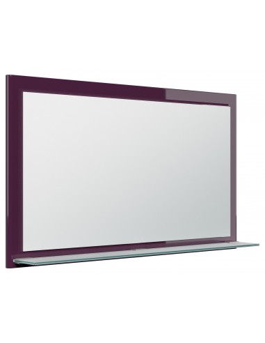 Vægspejl i mdf og glas H60 x B104 cm...