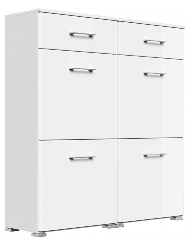 Skoskab i mdf og møbelplade H113,9 x...