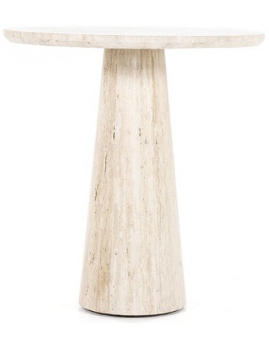 Aime spisebord i travertin H75 x Ø70...