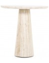 Aime spisebord i travertin H75 x Ø70 cm - Travertin