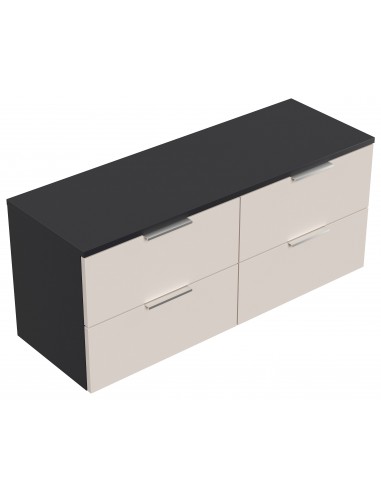 Væghængt garderobe i mdf H44,6 x...