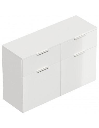 Væghængt skoskab i mdf og møbelplade...