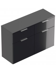 Væghængt skoskab i mdf og...