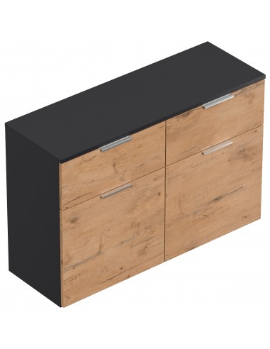 Væghængt skoskab i mdf og møbelplade...