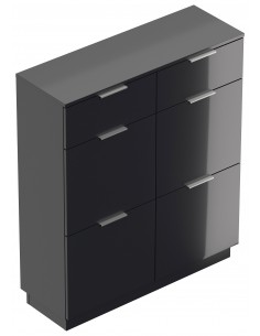 Skoskab i mdf og møbelplade...