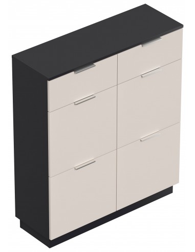 Skoskab i mdf og møbelplade H123,3 x...