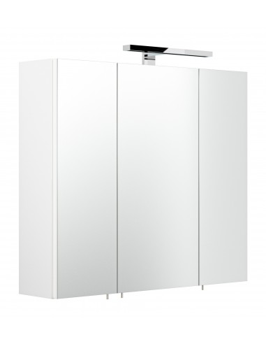 Spejlskab med 5W LED lampe i mdf og...