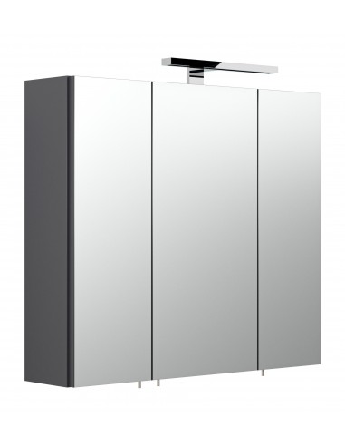 Spejlskab med 5W LED lampe i mdf og...