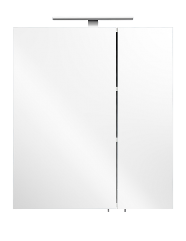 Spejlskab med 5W LED lampe i mdf og...