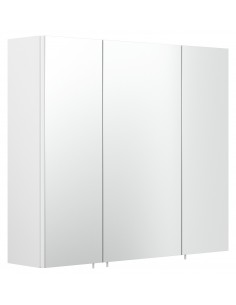 Spejlskab i mdf og glas H62...