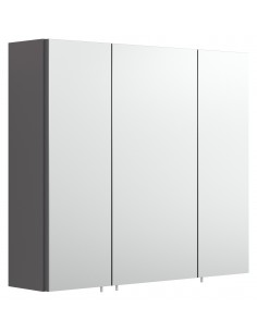 Spejlskab i mdf og glas H62...