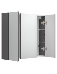 Spejlskab i mdf og glas H62... 2