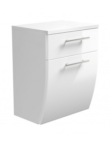 Vægskab i mdf H53 x B40 cm - Hvid...