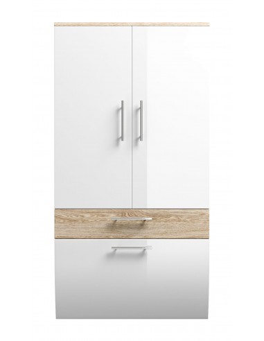 Vægskab i mdf H134,5 x B70 cm -...