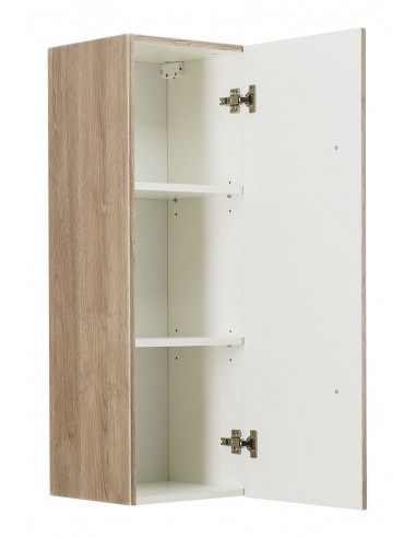 Vægskab i mdf H100 x B35 cm - Sonoma eg