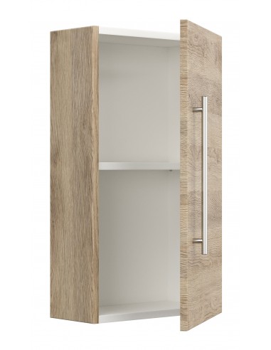 Vægskab i mdf H62 x B35 cm - Sonoma eg