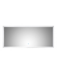 Spejl med touch 34W LED...