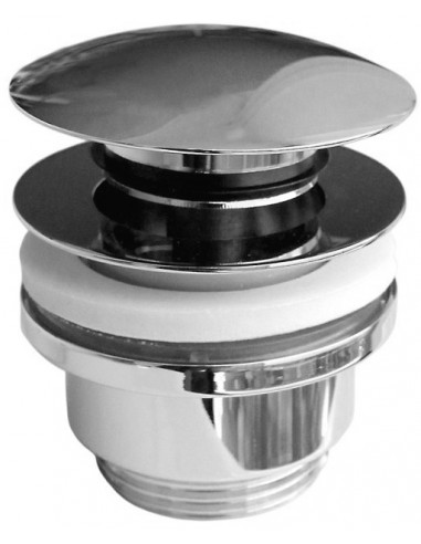 Pop-up bundventil 1 1/4" - Krom