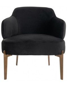 Venus lænestol i stål og... 2