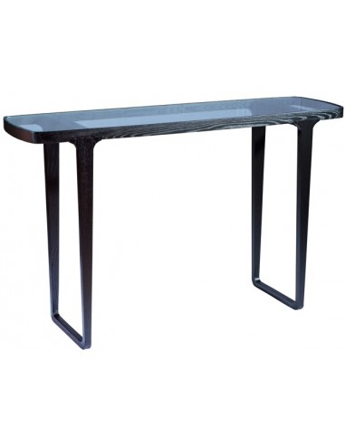 Monfort konsolbord i ask træ og glas...