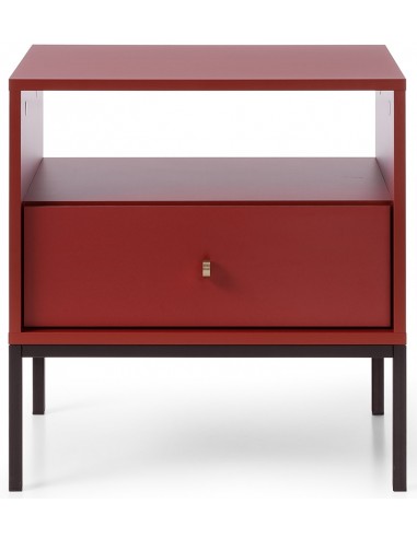 Mono sengebord i metal og møbelplade...