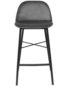 Jeff barstol i velour H93... 2