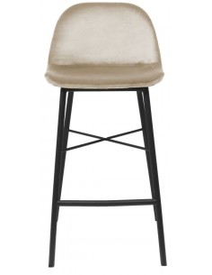 Jeff barstol i velour H93... 2