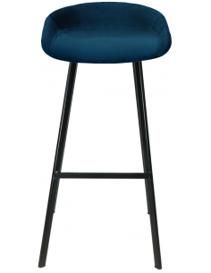 Finn barstol i velour H78... 2