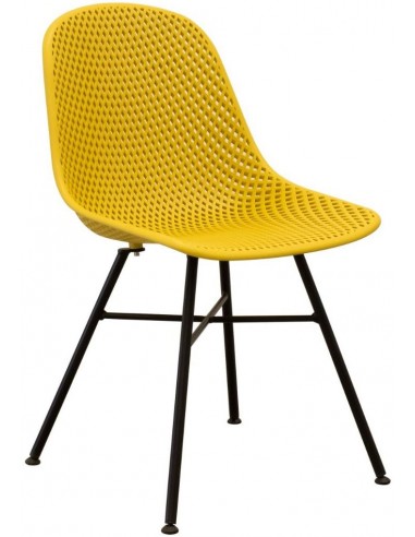 Sol spisebordsstol i metal og...