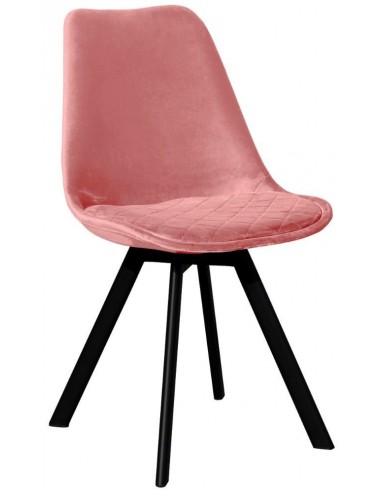 Soof spisebordsstol i metal og velour...