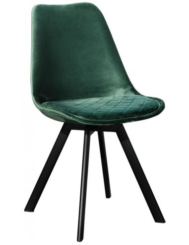 Soof spisebordsstol i metal og velour...