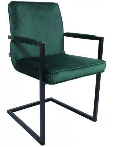 Jim spisebordsstol i metal og velour...