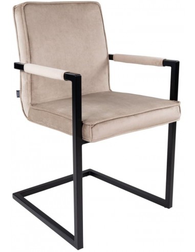 Jim spisebordsstol i metal og velour...
