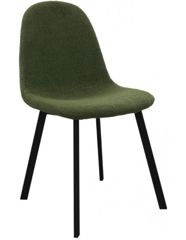 Ted spisebordsstol i metal og teddy...