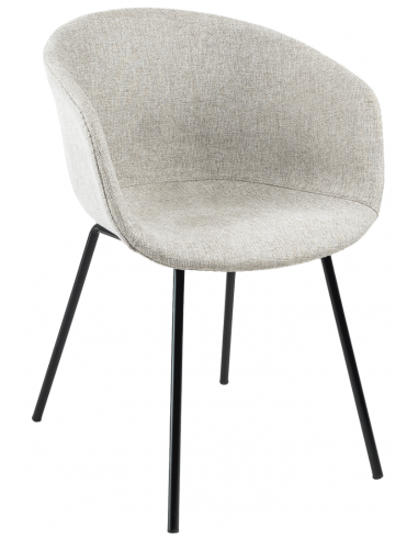 Kate spisebordsstol i metal og...