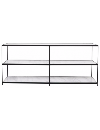Luiza konsolbord i metal og marmor...