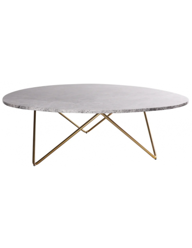 Richard sofabord i metal og marmor...