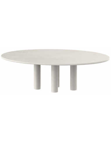 Darwin ovalt spisebord i mortex H75 x...