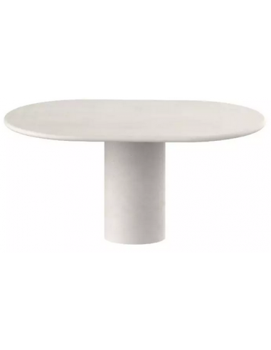 Kimberly ovalt spisebord i mortex H75...