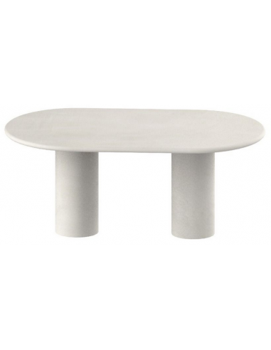 Kimberly ovalt spisebord i mortex H75...