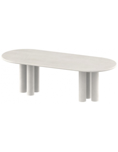 Kimberly ovalt spisebord i mortex H75...